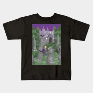 Exploring the Graveyard Kids T-Shirt